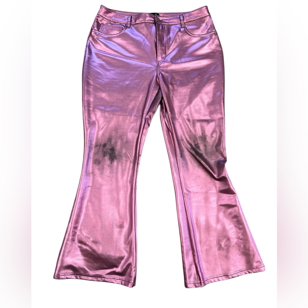 delias metallic pink pants
